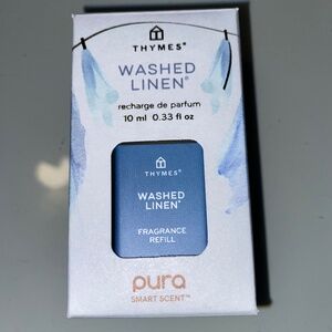 NIB!  PURA Smart Scent Thymes WASHED LINEN Fragrance Refill